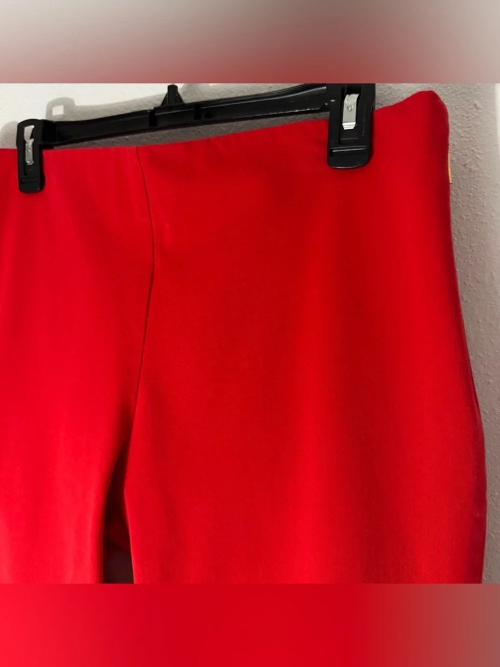 Lauren Ralph Lauren black label red cropped slack size 12